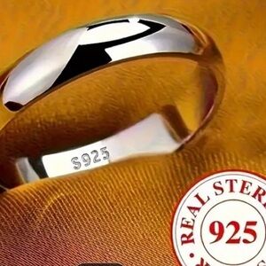 💎SALE💎Sterling Silver Wedding Band Ring 4MM